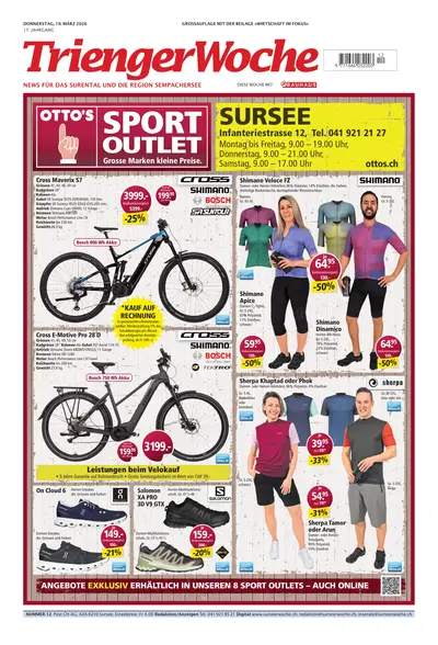 Trienger Woche 2026-03-19