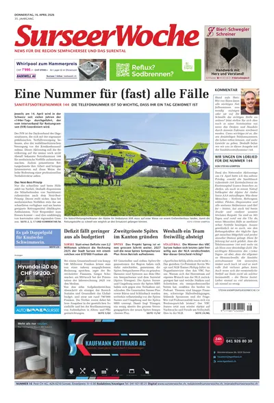 Surseer Woche 2026-04-16