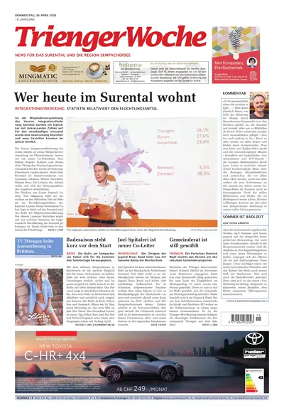 Trienger Woche 2026-04-30