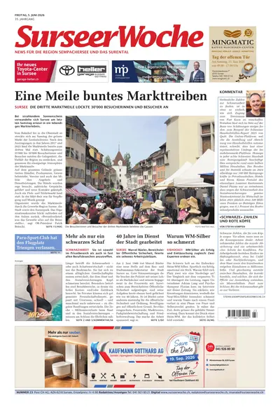 Surseer Woche 2026-06-05