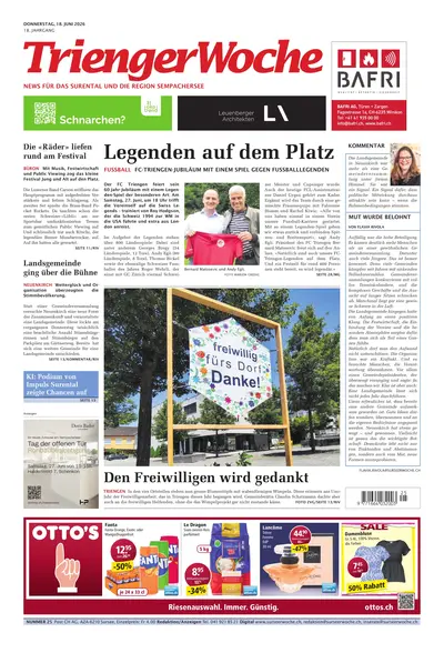 Trienger Woche 2026-06-18