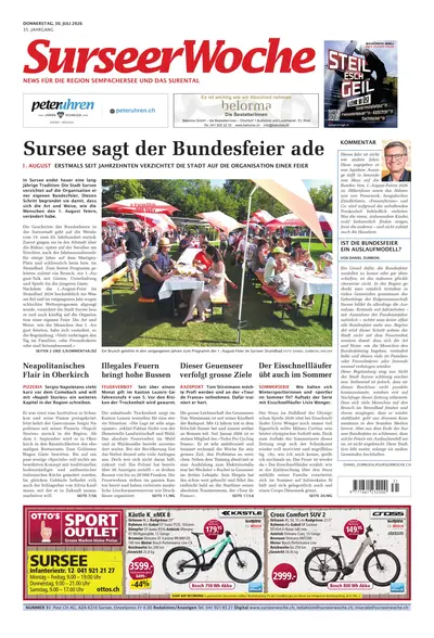 Surseer Woche 2026-07-30