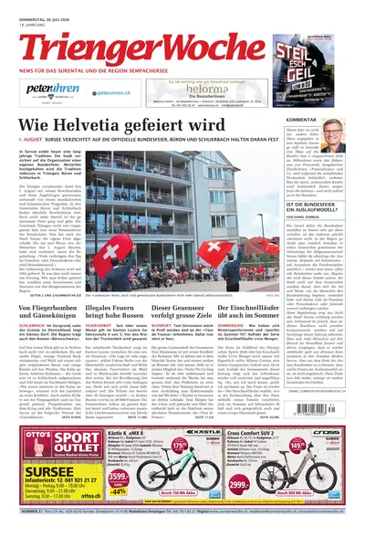 Trienger Woche 2026-07-30