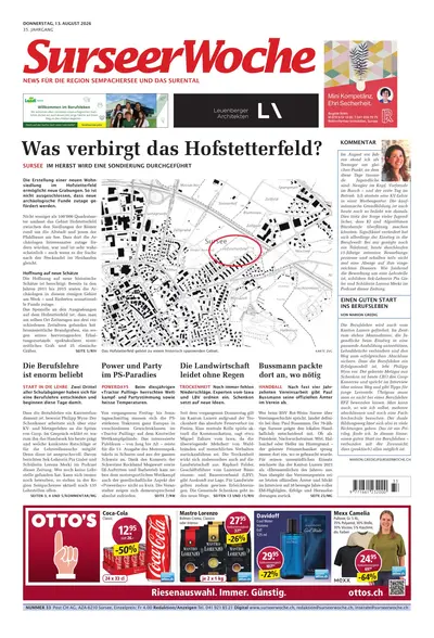 Surseer Woche 2026-08-13