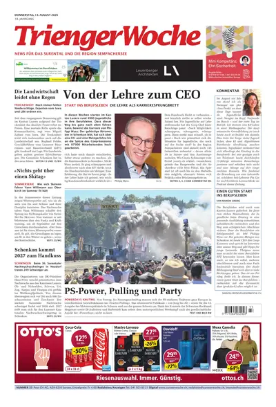 Trienger Woche 2026-08-13