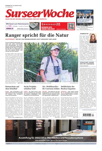 Surseer Woche 2026-08-20