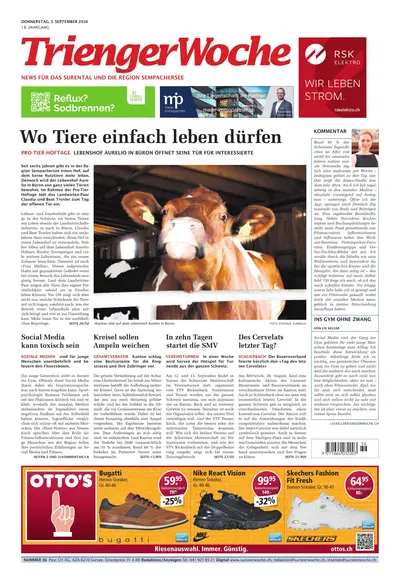 Trienger Woche 2026-09-03